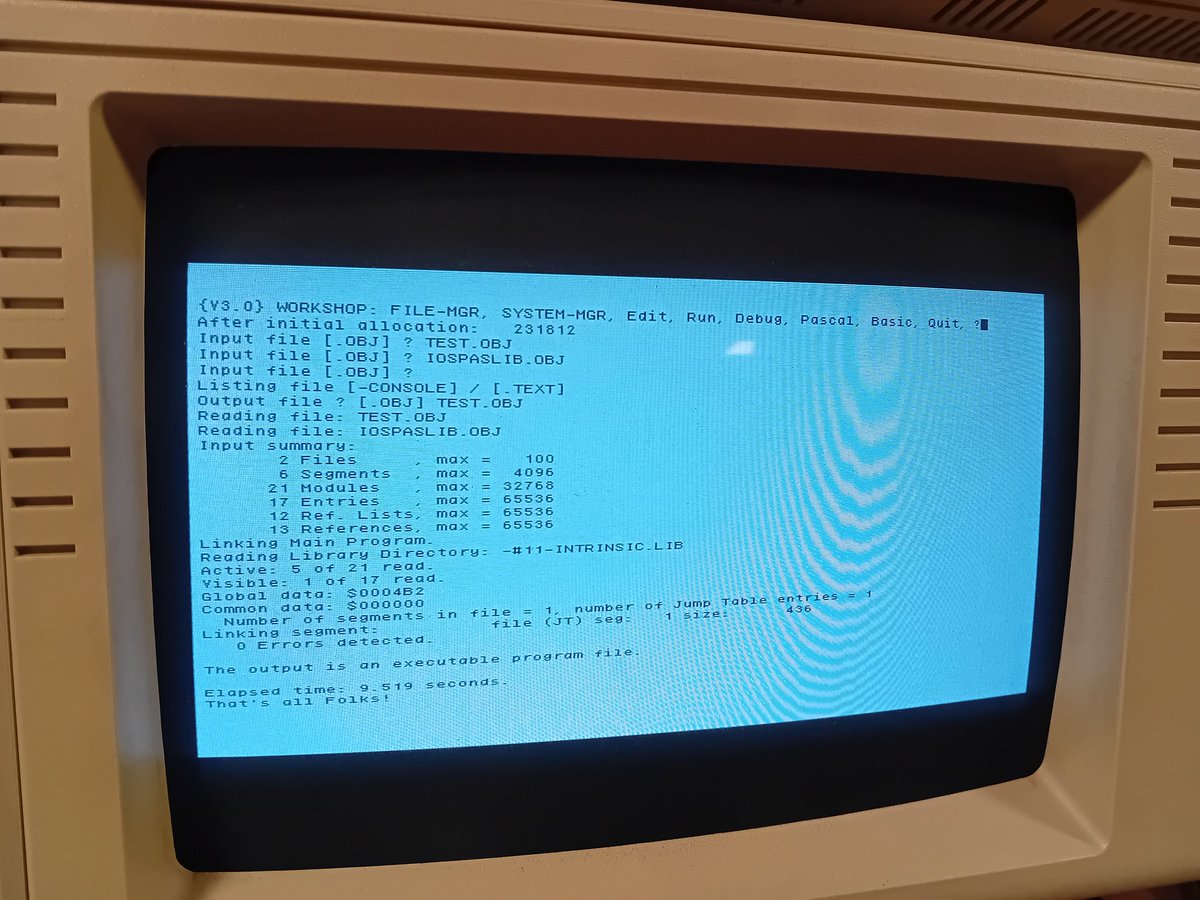 oldsoft's tweet image. #bytefest2025 Apple Lisa, Pascal. #applelisa #pascal