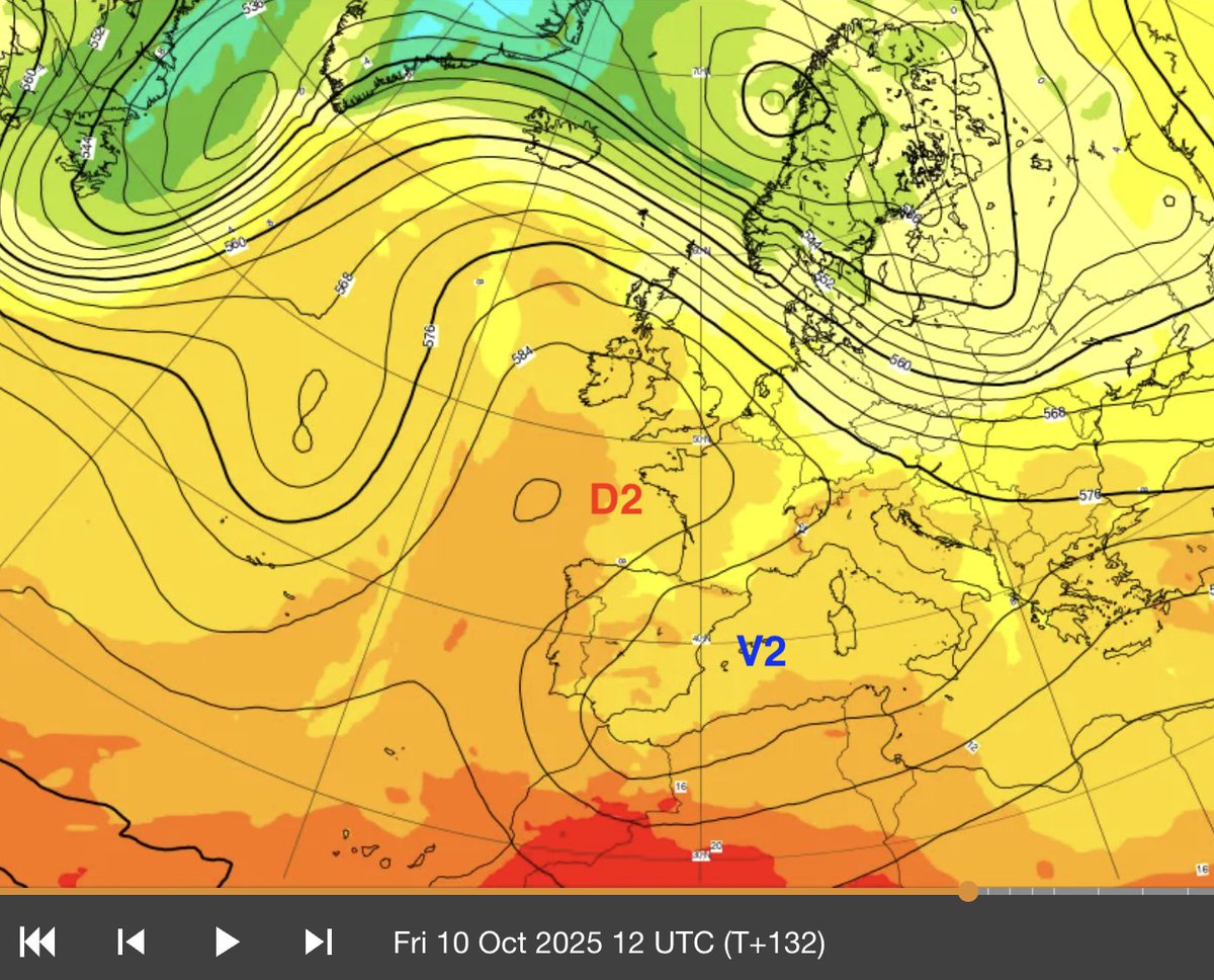 Como comentaba ayer existen bastantes posibilidades de que a mediados de semana se produzca un cambio significativo en la situación meteorológica, cuya consecuencia más significativa podría ser la aparición de un nuevo episodio de lluvias en la zona mediterránea.

Vamos a ver en