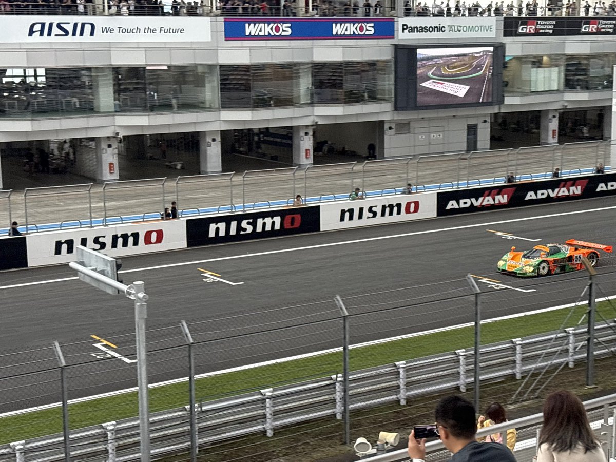 Flagship_8's tweet photo. 天使の咆哮、最高でした！
#MAZDAfanFESTA2025 
#MAZDAFANFESTA 
#MAZDA
#787B https://t.co/PKwNuH8z8o