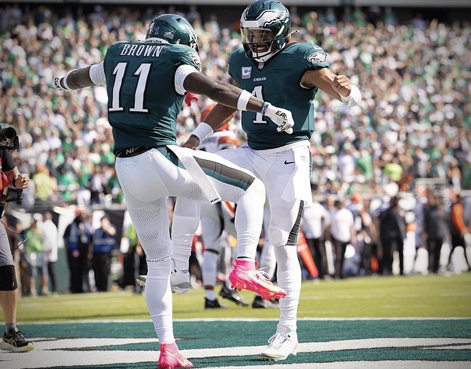 Need to see these two have a vintage performance and get to 5-0 today

Let’s do the thing 🦅

#GameDay 
#FlyEaglesFly