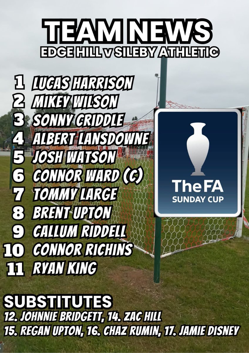 Edge Hill FC tweet media