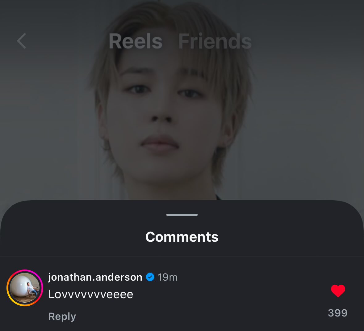 Dior Creative Director, Jonathan Anderson, repost and responded to Dior’s latest reel highlighting Jimin! 🥰

“Lovvvvvvveeee”

The whole world joins you, Jonathan!

DIOR GLOBAL AMBASSADOR JIMIN
#JiminxDior #DiorSS26 #PFW <a href="/Dior/">Dior</a>
