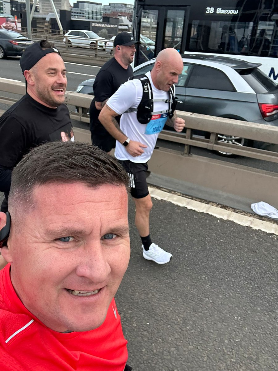 We never run alone ....