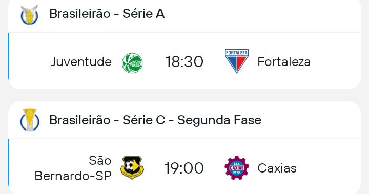 Hoje é dia de Avenida (ainda que indiretamente)!

Pela vaga na Copa do Brasil 2026, é dia de torcer pelas vitórias de Juventude e Caxias.

Vamo vamo Nida!