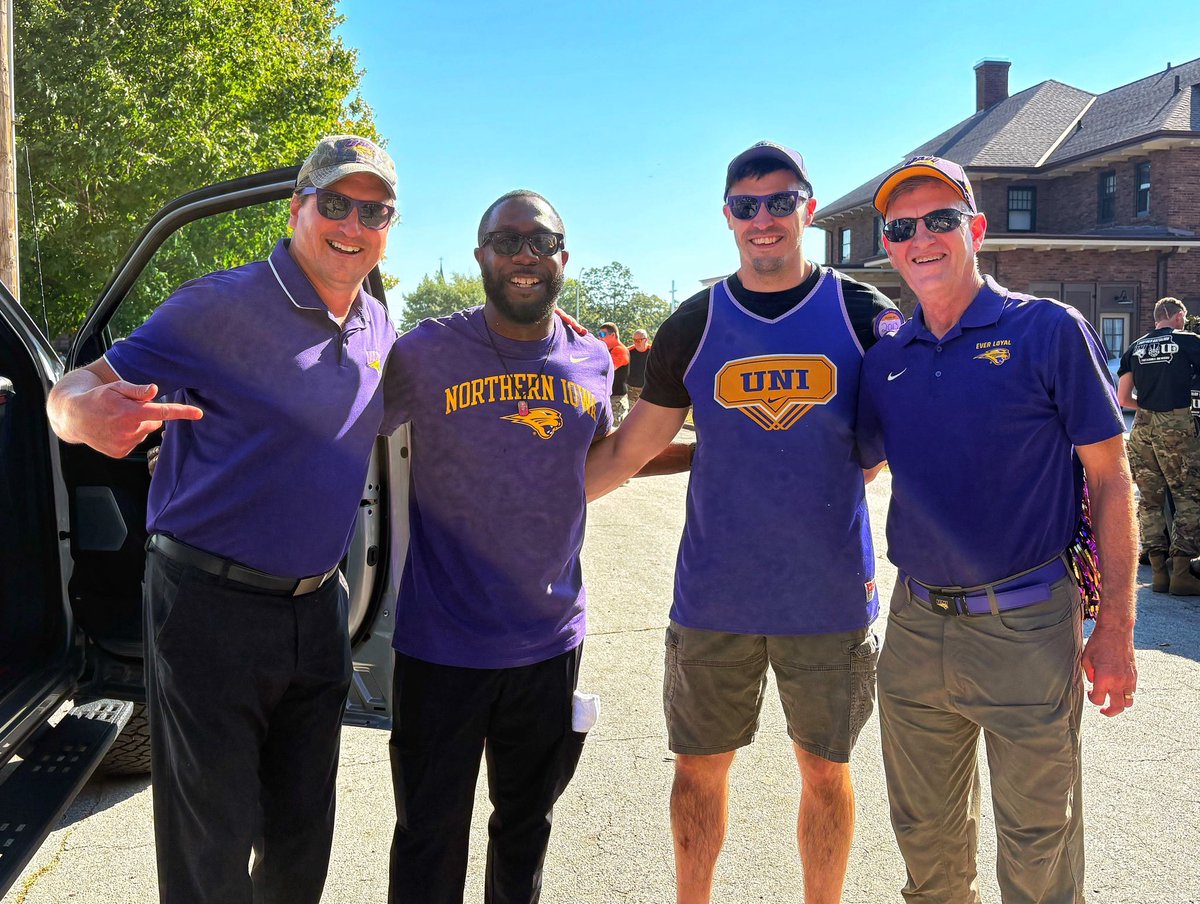 Once a Panther, always a Panther! <a href="/northerniowa/">University of Northern Iowa</a> is part of my journey, and it’s special to celebrate Homecoming knowing so many UNI alums call Waterloo home. Panther pride runs deep!  #UNI150