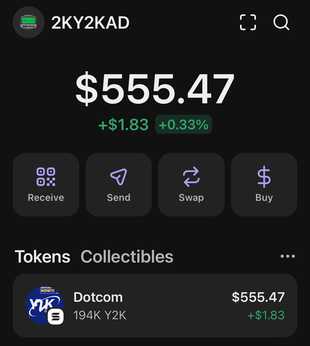 Day 97 of DCAing 2K #Y2K