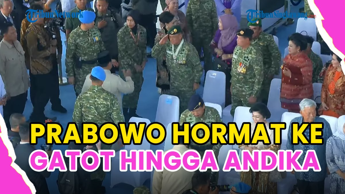 tribunpontianak's tweet photo. ®️🔴 PRABOWO HORMAT KE JENDERAL SENIOR SAAT HUT KE-80 TNI❗ADA GATOT NURMANTYO HINGGA ANDIKA PERKASA
https://t.co/HXkFhWxLFU
#presiden #prabowo #hormat #jenderal #senior #hut #TNI #monas #jakarta #pusat https://t.co/6iNdYZfyCs