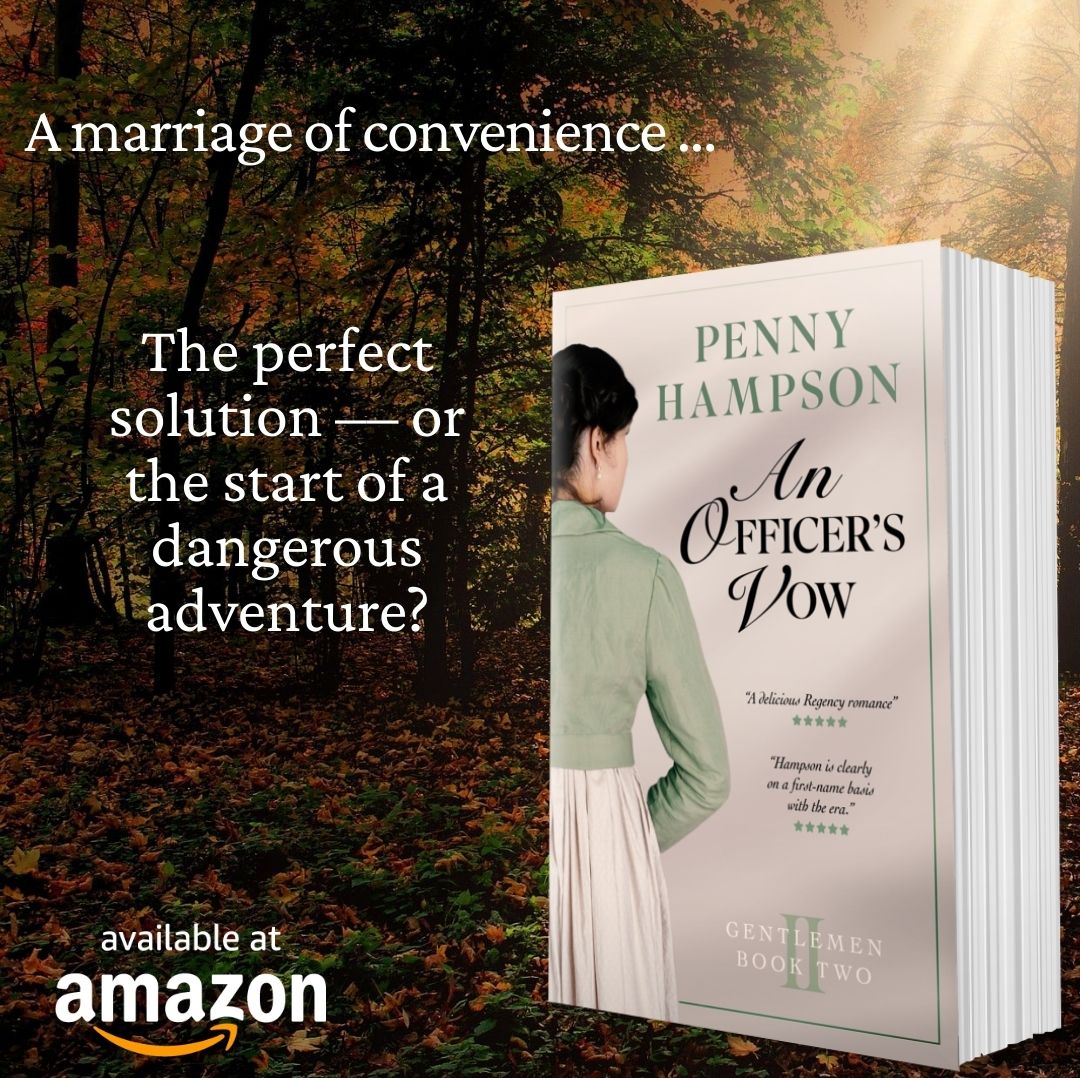 ‘If you are the sort to enjoy delightful, fast-moving Regency adventures this is a book to seriously consider’
A marriage of convenience. The perfect solution ... or the start of a dangerous adventure?

mybook.to/AnOfficersVow
#kindleunlimited #histfic #romance