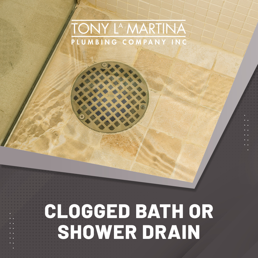 STL_Plumber's tweet image. Is your bath or shower drain clogged and causing water to back up? While you can try over-the-counter products or homeowner hacks, these might not solve the real problem. The best way to ensure a clog is fixed is to give us a call.

#Clogged #Drain