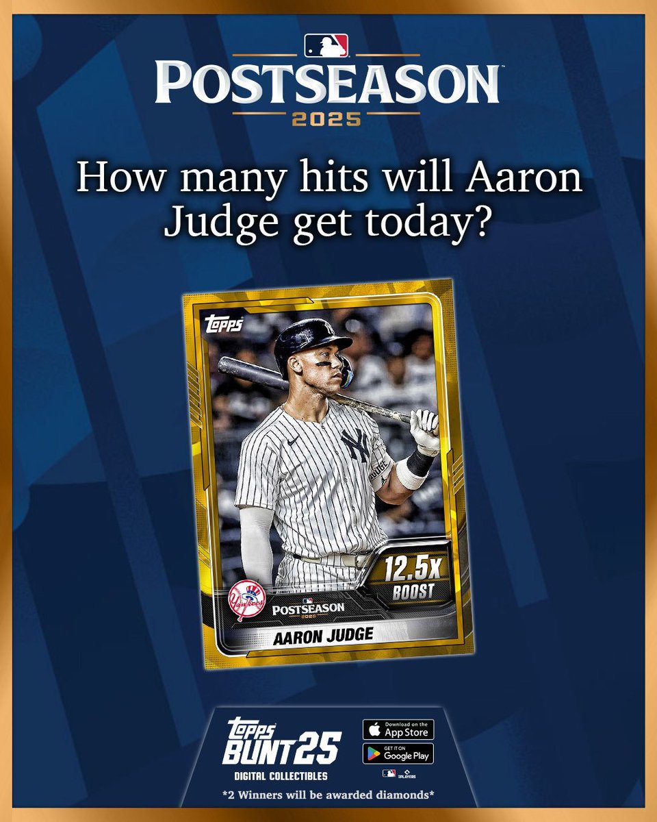 Topps® BUNT® tweet media