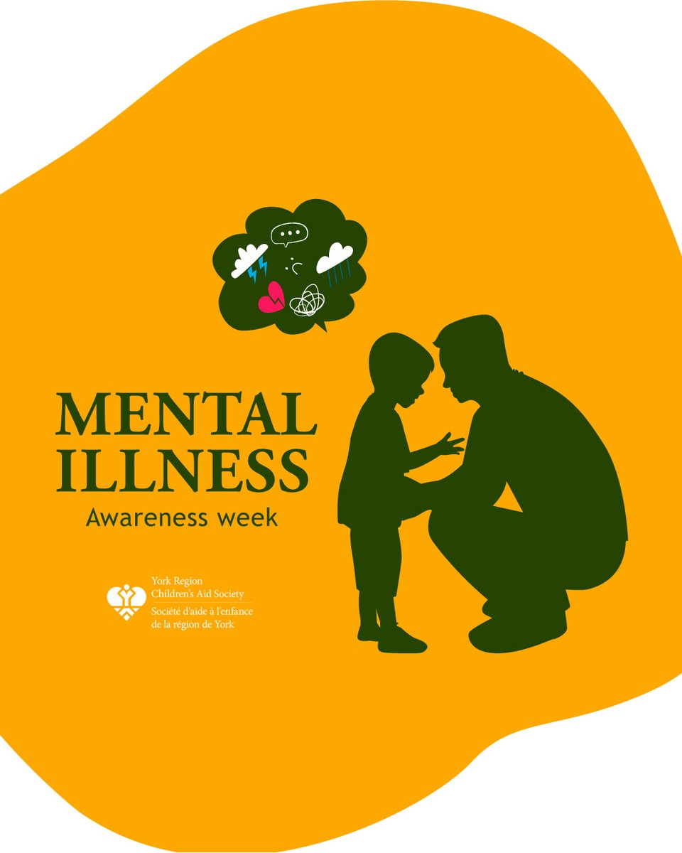 YorkRegionCAS's tweet image. 1 in 5 people experience mental illness each year, but everyone has mental health. It’s time to break the silence, shatter the stigma, and support each other with compassion.

Healing begins when we open up, speak out, and stand together.

#YRCAS #MentalIllnessAwarenessWeek