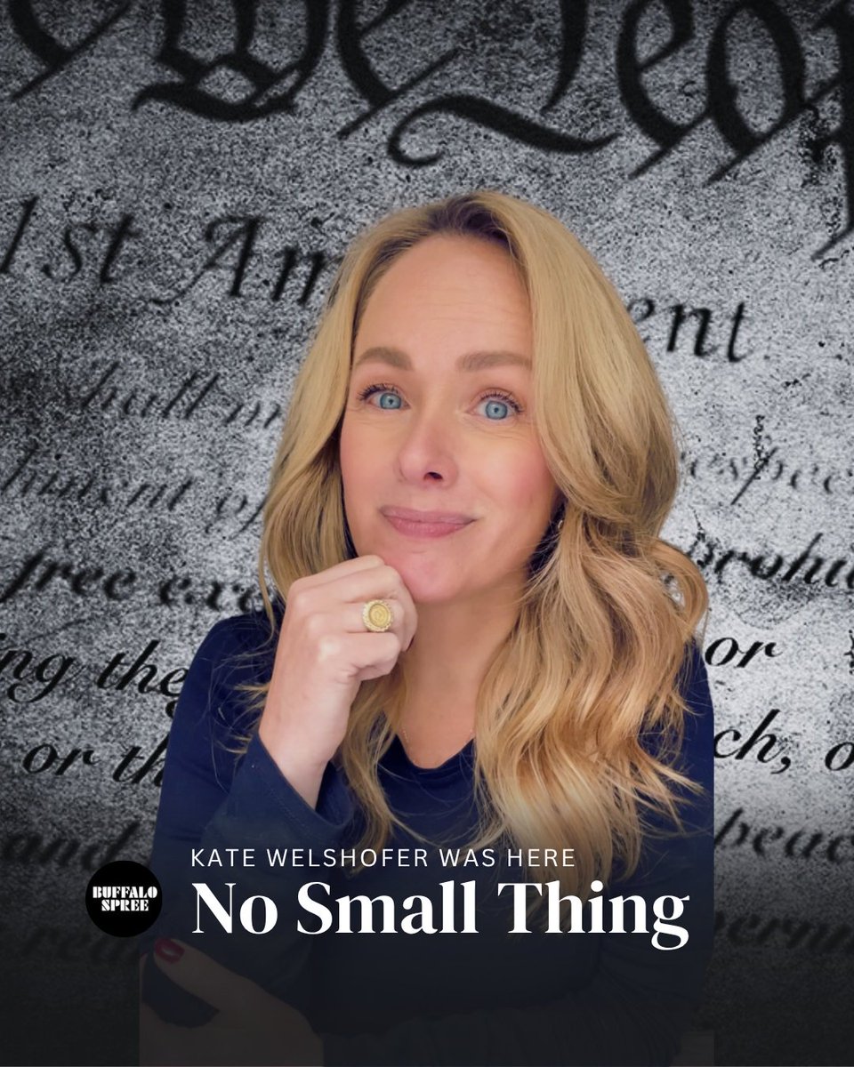 In her latest column, Kate Welshofer reflects on free speech, small-town journalism, and the courage it takes to defend both. A powerful reminder from the Perry Herald, now in Buffalo Spree.

Read more: ow.ly/RaBZ50X5jn4

#BuffaloSpree
