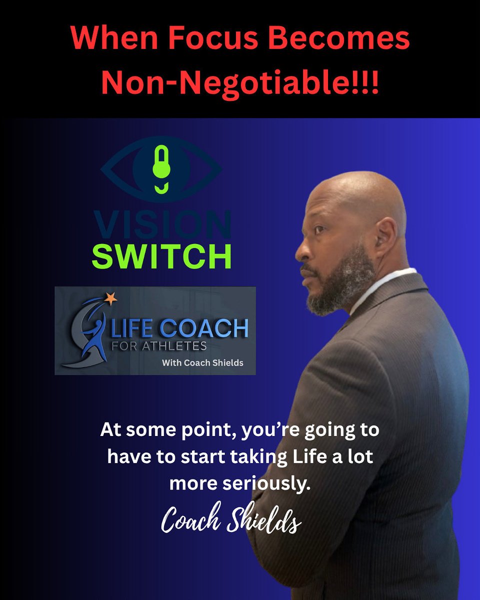 It’s about that time #TryVisionSwitch #mindset #Sports #athletes #life