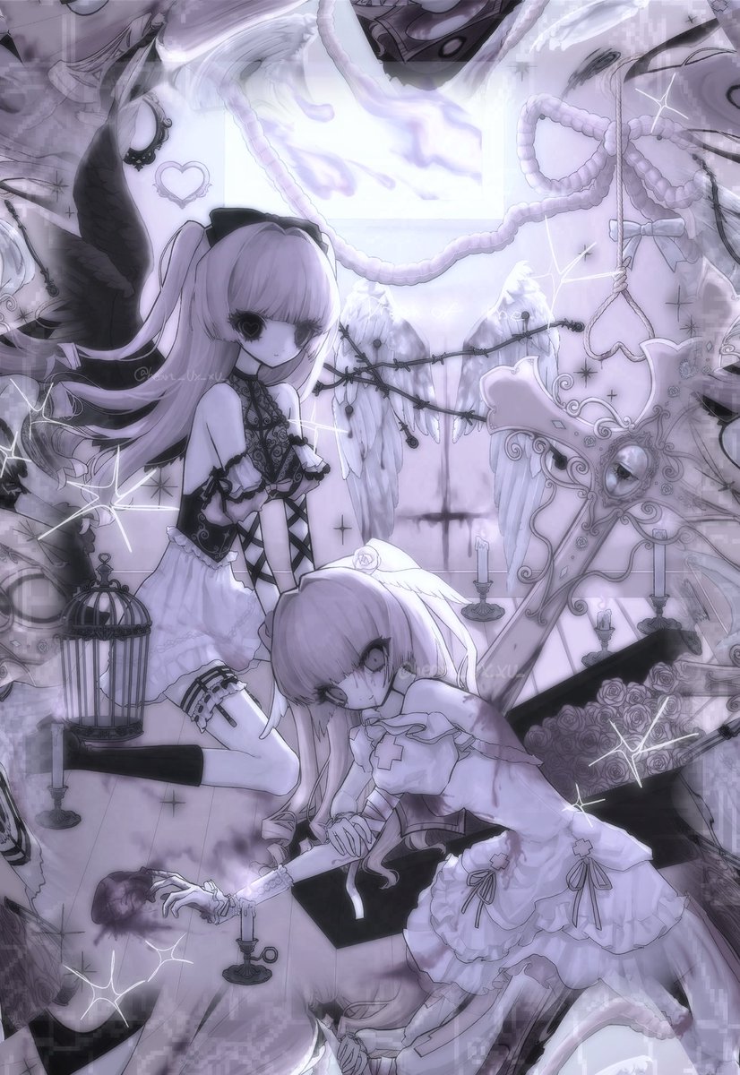 .⋆𝜗𝜚 ┈┈┈ ⋯ ┈┈┈ 𝜗𝜚.⋆

☪︎*｡꙳新月の日 天使が 微笑んでる°・*:.。.☆
 #illustration 

.⋆𝜗𝜚 ┈┈┈ ⋯ ┈┈┈ 𝜗𝜚.⋆