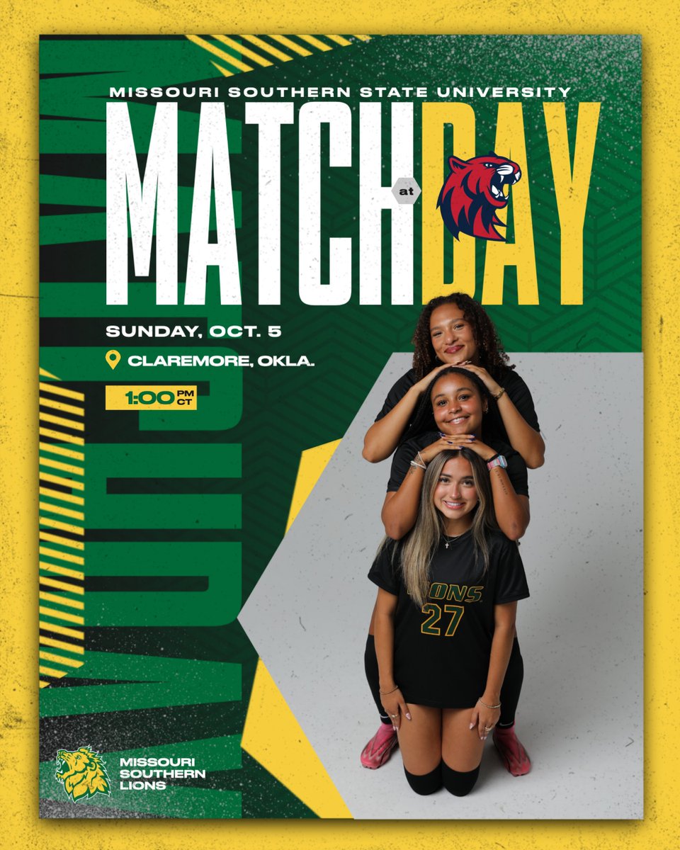 GAME DAY vs. Rogers State University

⏰ – 1:00 PM
📍 – Rogers State University | Claremore, Ok.
🖥️ – mssulions.com/coverage