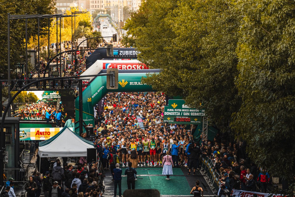 Medio Maratón San Sebastián - Rural Kutxa tweet media