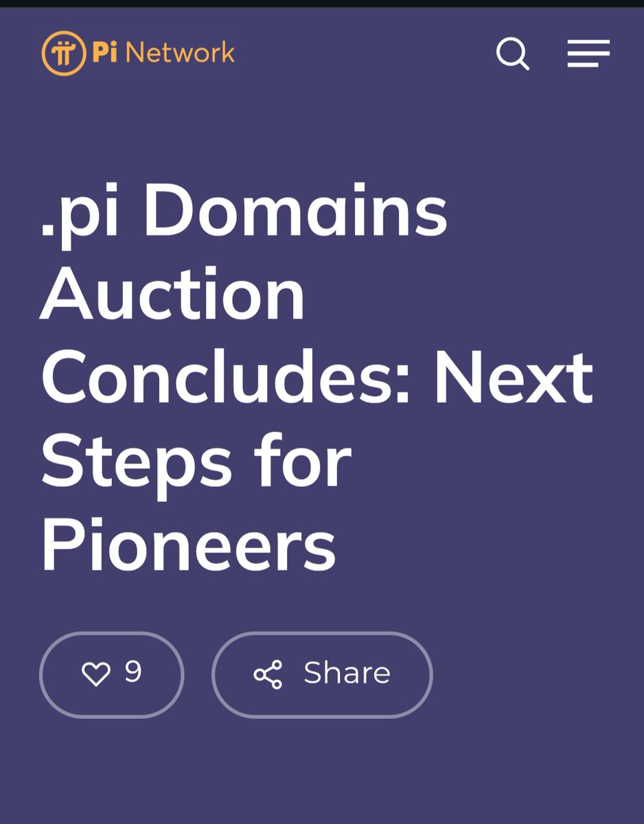 amr_nannaware's tweet image. .pi Domain Claiming Process Starts Soon!

The auction may be over, but the real work is just beginning.
Here’s what’s next:

⏳ Two-Month Review Phase
Auction results are being finalized and validated before domains can be claimed.

#PiNetwork #Web3 #dotpi