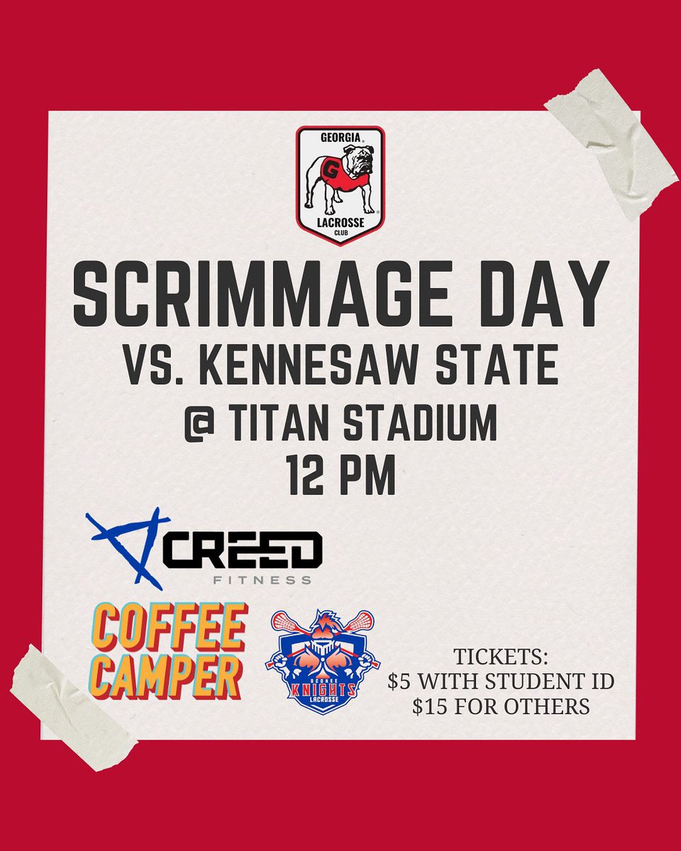 UGA Men's Lacrosse tweet media