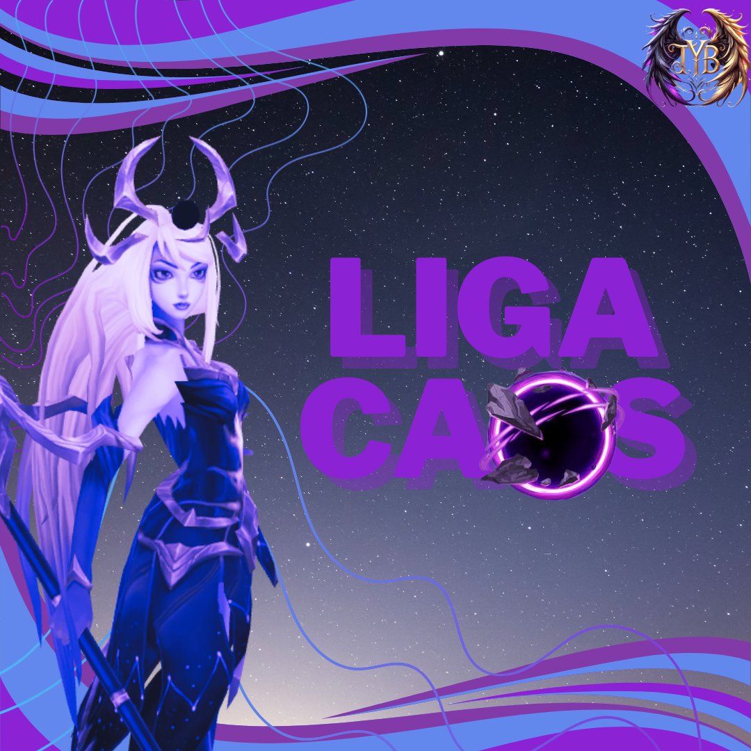 Hoy a las 20:00h estaremos en directo para retransmitir la primera Jornada de la "LIGA CAOS"🌌
Les esperamos a todos en Twitch💜