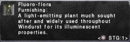 FF11_Boki's tweet photo. 魔光草
ウィンダスで広く用いられている魔法植物の照明。
調度品の一種
<光 収納+1>

#FF11
#今日のスペシャルダイヤル https://t.co/SV2VDrF8dF
