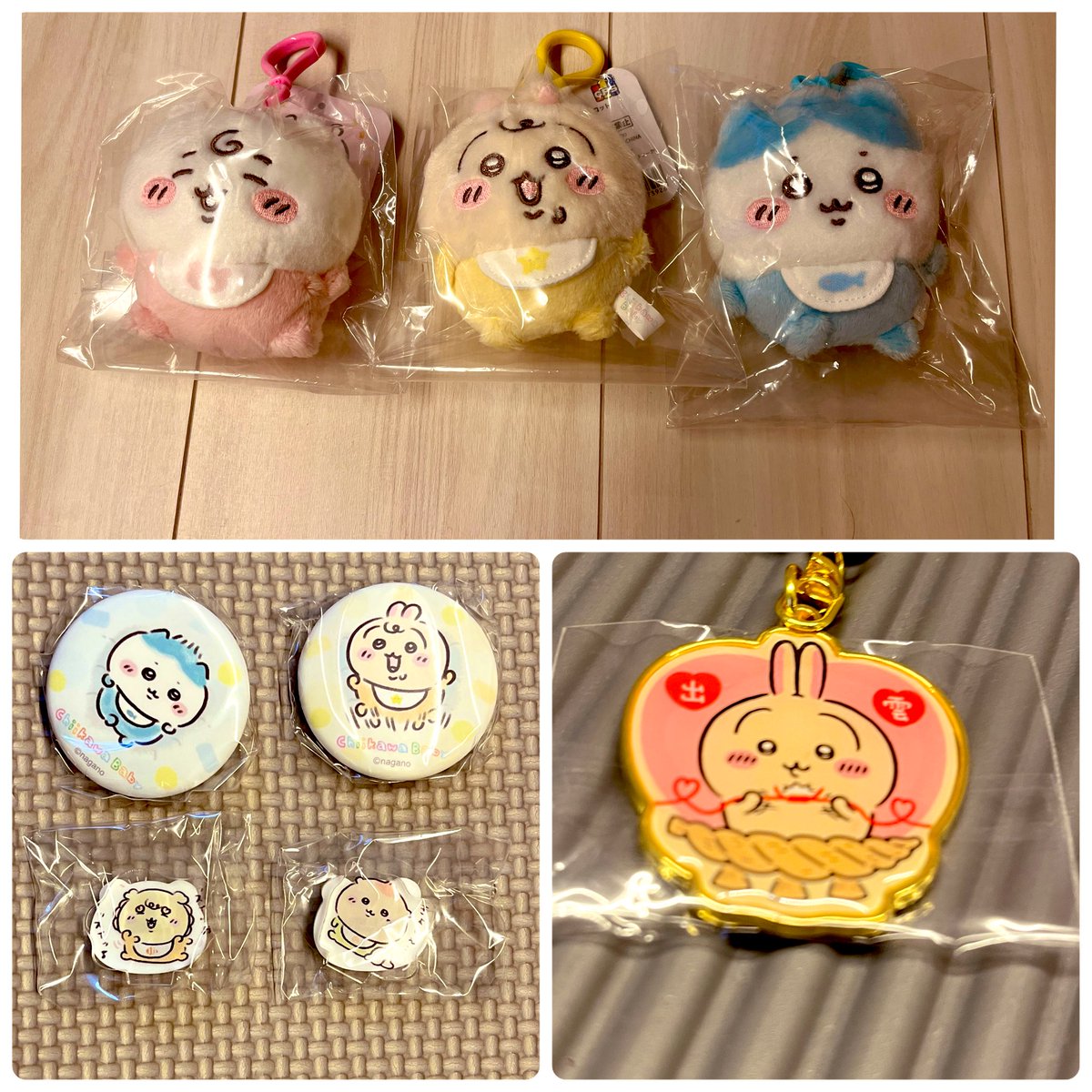 今回も時差投稿😂⏰
我が家の三つ子ちゃんたち👶💖
かわちいー！！！
ベビーはフリー入場なってるの知らなかった👶ほとんど売り切れてたからステッカーだけゲット❣️装飾ゆっくり見れて幸🥰
ガチャした🎀
旦那さんがぷるやだしてくれた😭💛
縁結びぷるやは一目惚れして買ったやつ🐰💓