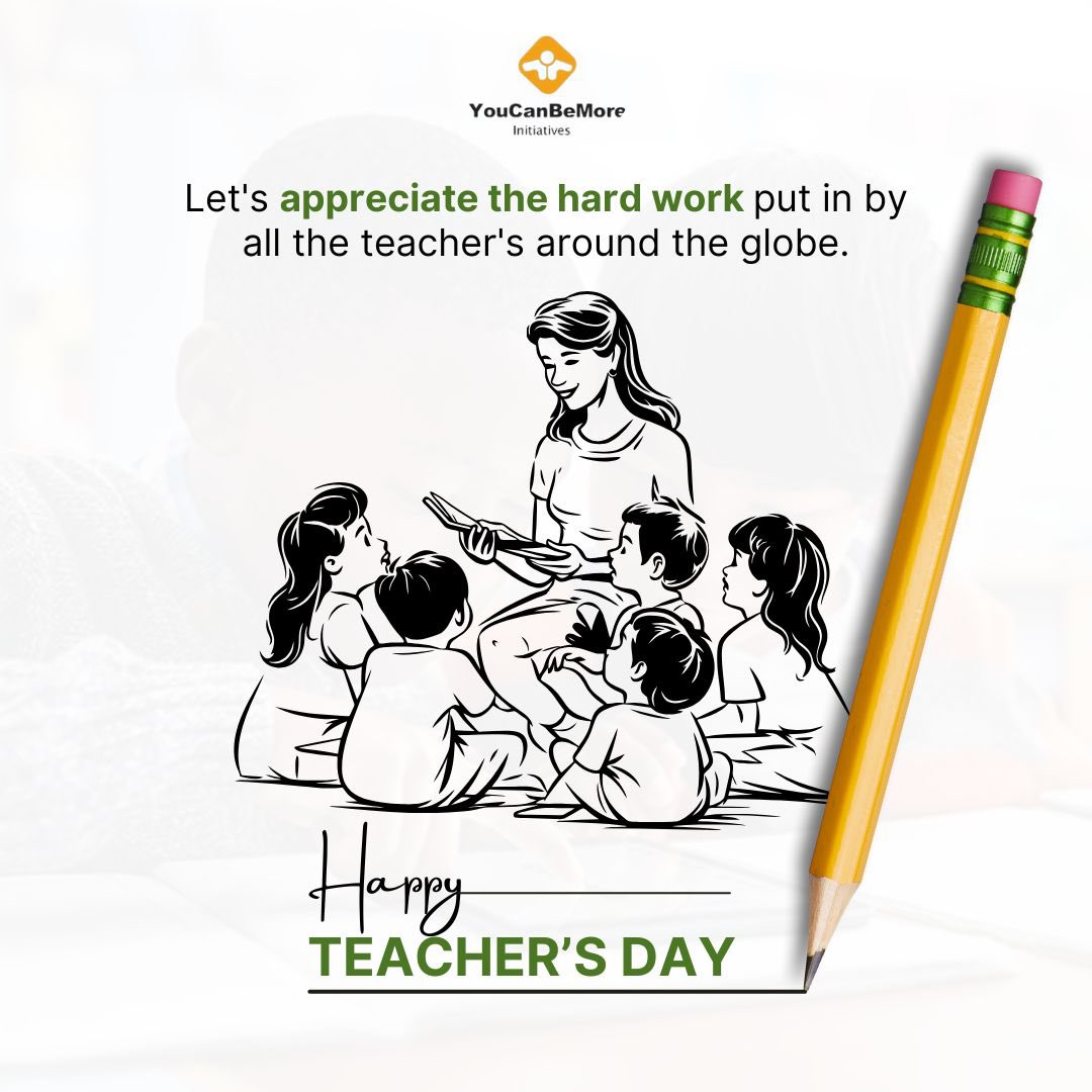 On this Teachers' Day, we extend our deepest gratitude for your monumental work.

You are more than instructors; you are the dedicated architects who shape character, ignite excellence, and build the foundation for our future. 

#HappyTeachersDay👨🏽‍🏫👩🏻‍🏫
#YouCanBeMore