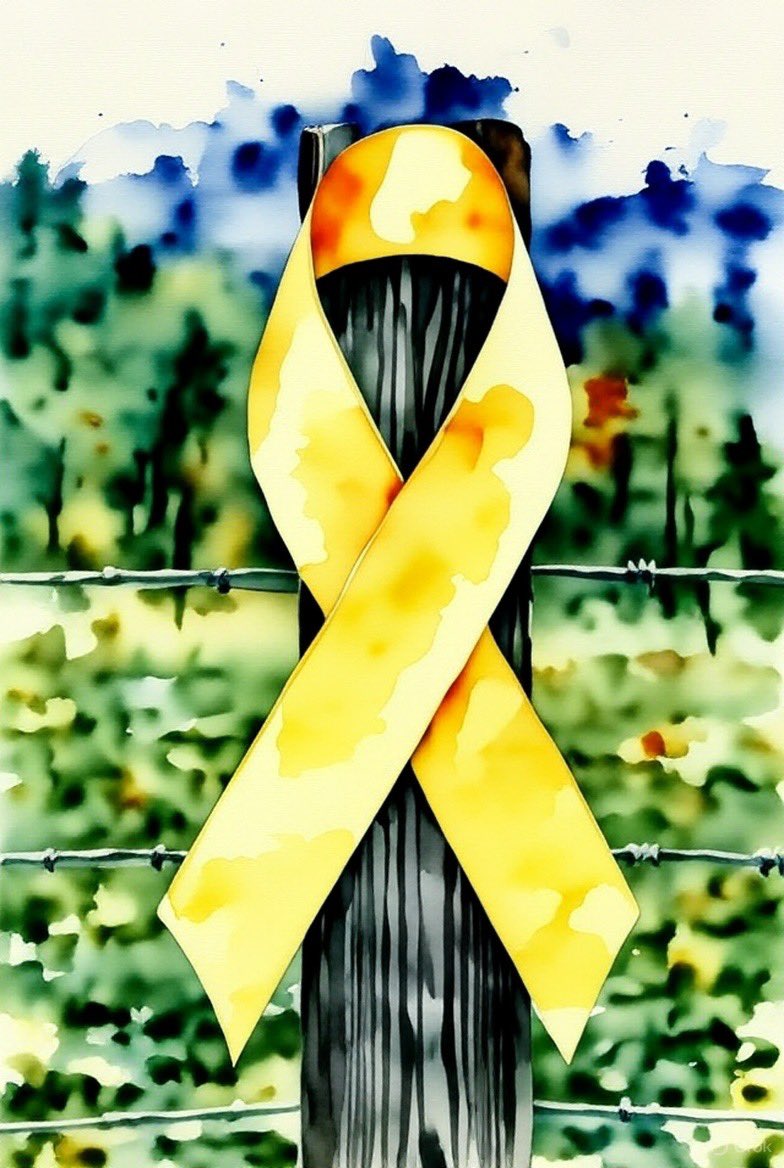 camalees's tweet image. Muitos dos que estão do lado de Israel e pela libertação dos reféns ainda em Gaza quase dois anos depois do 7.10 não gostam/querem/ se sentem seguros a manifestar-se nas ruas. Porém, podemos fazê-lo on-line. 
Comentem este post com um laço amarelo 🎗️e partilhem-no. Vamos ocupar…