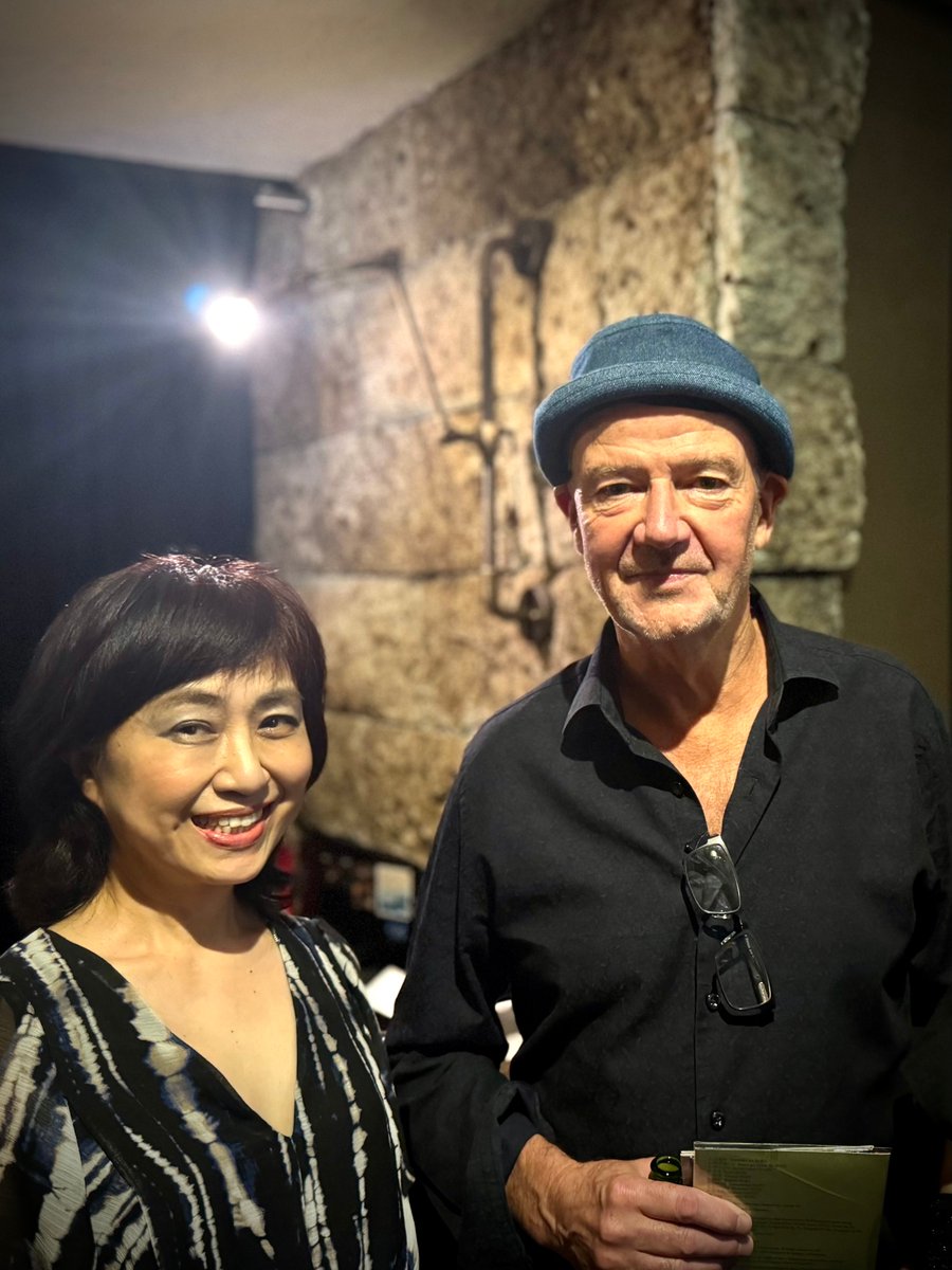 Went with Michiyo to hear Jon Balke tonight. Last time I heard him live was over three decades ago. Been a fan for 50 years.