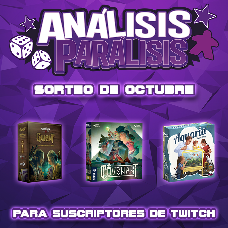 Sorteo de octubre para suscriptores de Twitch.

Puedes suscribirte gratis con Amazon Prime: twitch.tv/analisisparali…

Los ganadores del mes pasado están en la sección "Acerca de" de Twitch y en Discord.

¡Gracias por vuestro apoyo!
