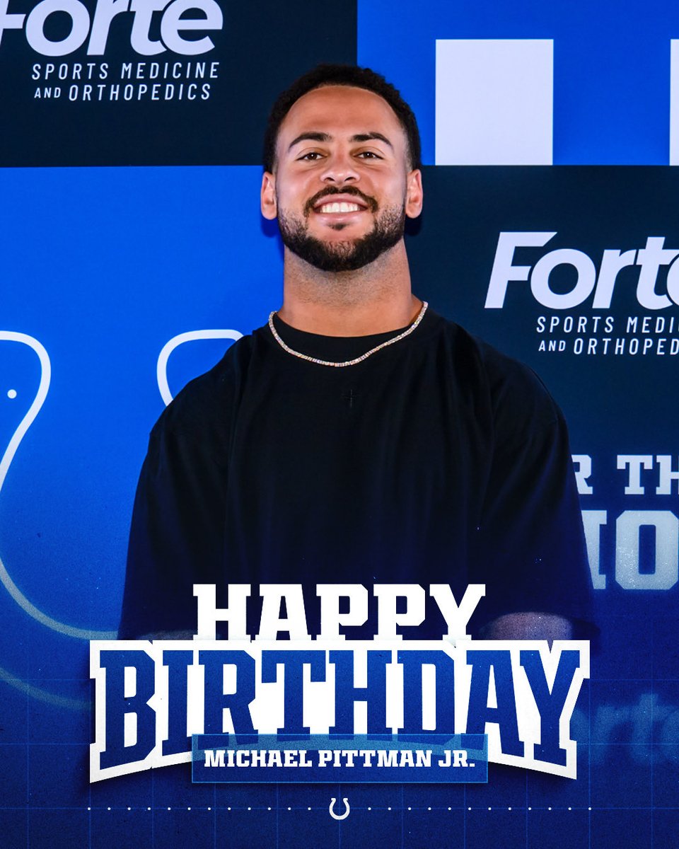 Colts's tweet photo. happy birthday Pitt! 🎉 https://t.co/1R5qbjy9vt