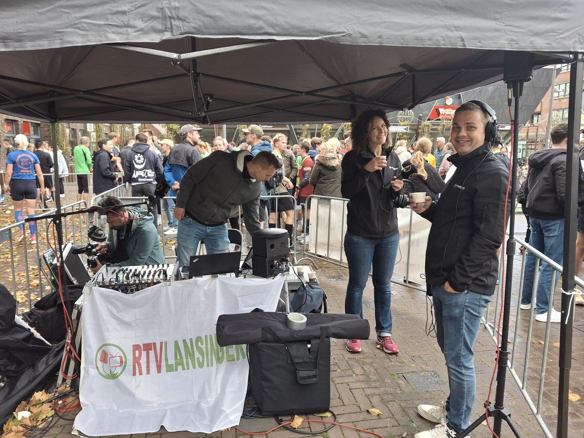 RTVLansingerland is present bij de Halve Marathon Oostland.