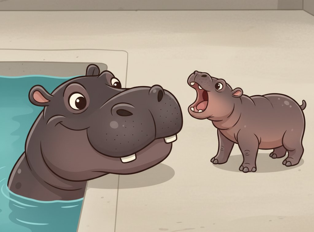 HugoPygmyHippo's tweet photo. Always a good time to play with mommy!

#Live Cam open on #PumpFun:
https://t.co/SS5aDG4Kp5 https://t.co/zV2ot2Xsih