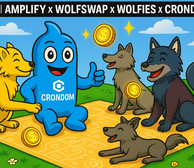 🐺 212 | Amplify x Wolfswap x Wolfies x Crondom 💦

Last chance to grab WL spots! ⏳
Just join our Telegram, grab some $DOM, drop your 0x and you’re in — but within 2 hour!

Protection doesn’t wait… 😏

#Crondom #DOM #Cronos #Wolfswap #Wolfies
