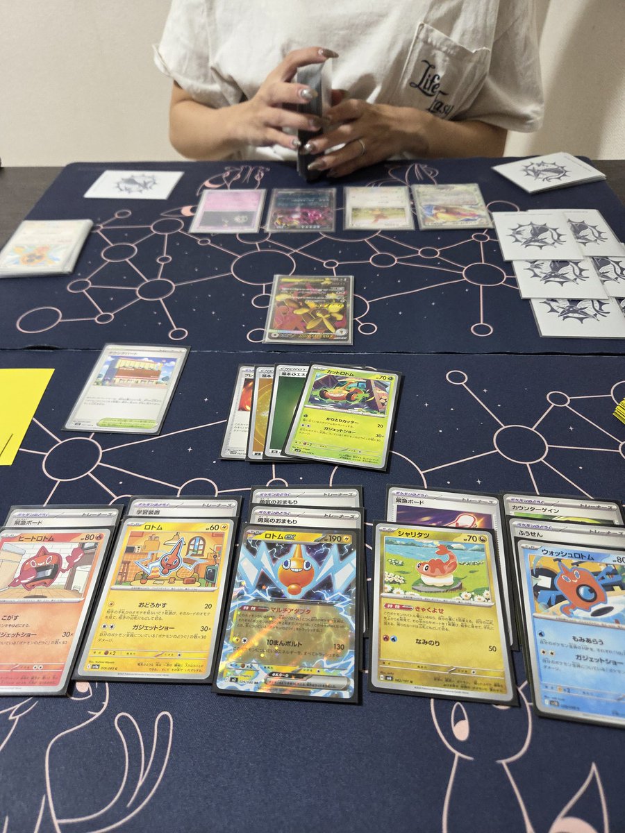 ストレージあさりまくって作ったロトム⚡

結構楽しいデッキでおすすめ！