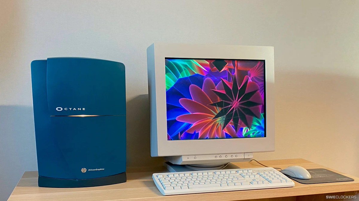 darklinuxtweet's tweet image. Nous le savons tous , @olivierfrigara vous un culte à son G4 Cube , version "premium " du Cube NeXT , je penche davantage , pour l ' Octane de SGI : MIPS 64 bits , UNIX , a quand une saga contée par @iMilnb ou @HecqDavid ?