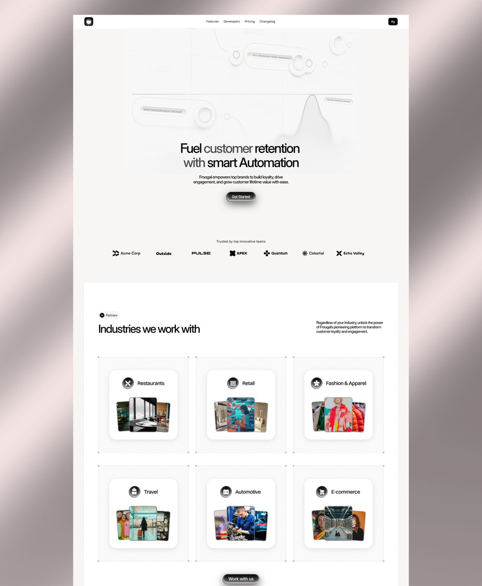 Designbysaif's tweet image. Landing page exploration for a client

Does this look clean to you?