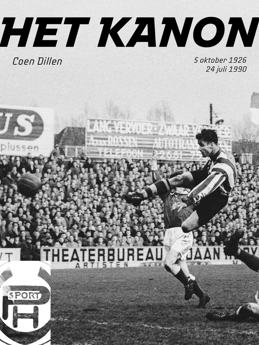 PSV's tweet image. Coen Dillen zou vandaag 99 jaar zijn geworden 🙏

‘Het Kanon’ wist in één Eredivisie seizoen maar liefst 43 keer te scoren, een record dat nog altijd op zijn naam staat ⚽️