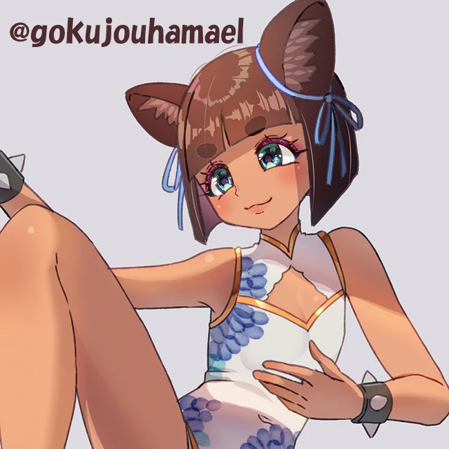 褐色中華猫耳ロリにクラスチェンジしました。

#イラスト #オリジナルキャラクター 