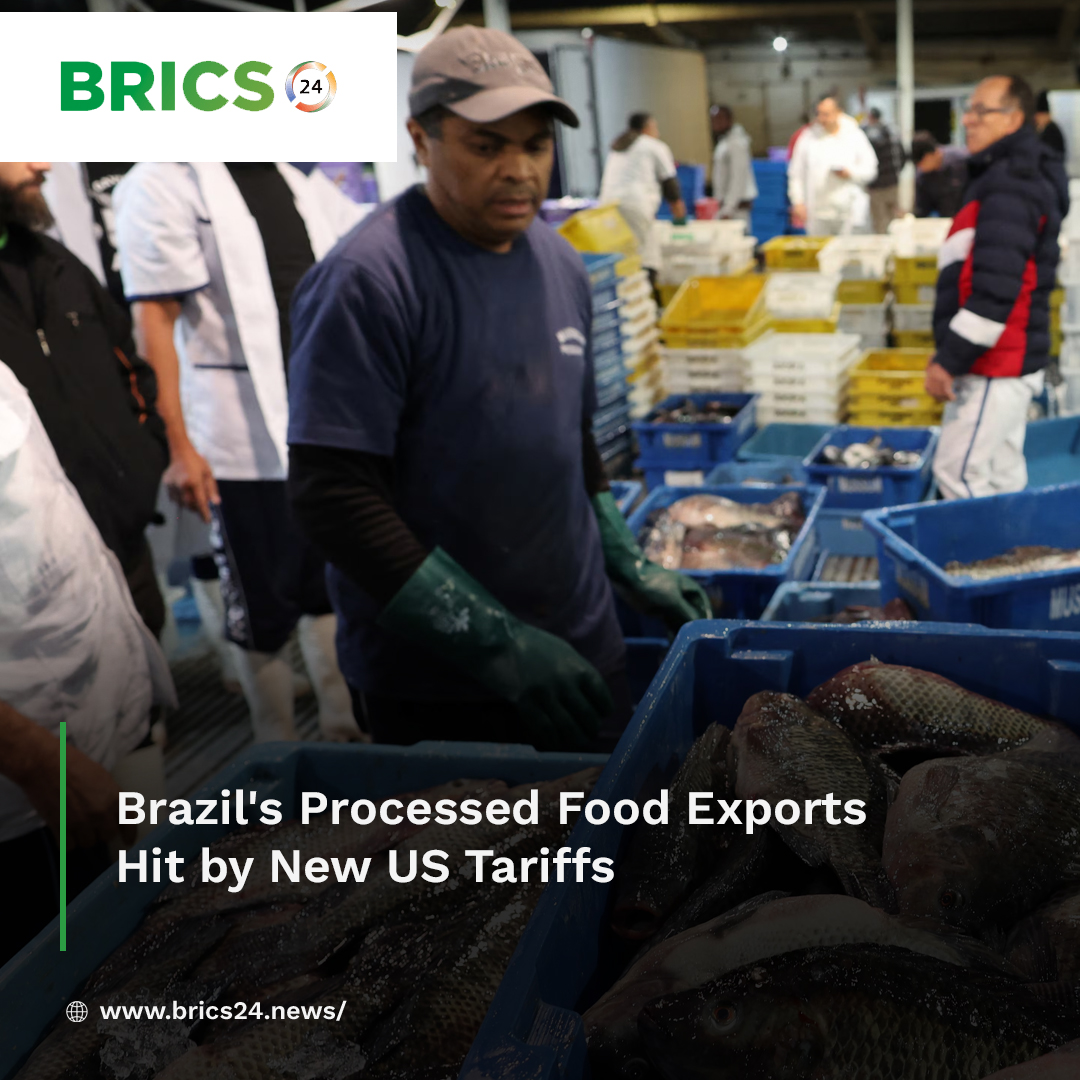 brics24news's tweet image. New 50% US tariffs on Brazilian processed foods cause exports to plummet in August, highlighting the need for Brazil to diversify its trade partners.
#Brazil #Exports #TradeTariffs #USATariffs #GlobalTrade #FoodIndustry #TradeRelations #Economy #InternationalTrade #brics24