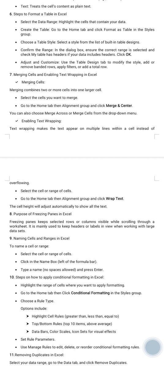 Sigma_809's tweet image. Just completed my assignment on Introduction to Excel and Excel Formulas &amp;amp; Functions under the #PercorsoTech program!

It’s exciting learning how Excel simplifies data analysis and makes calculations faster and smarter. 
@PercorsoTech @ProsperoApril @PamellaIshiwu
#DataAnalytics