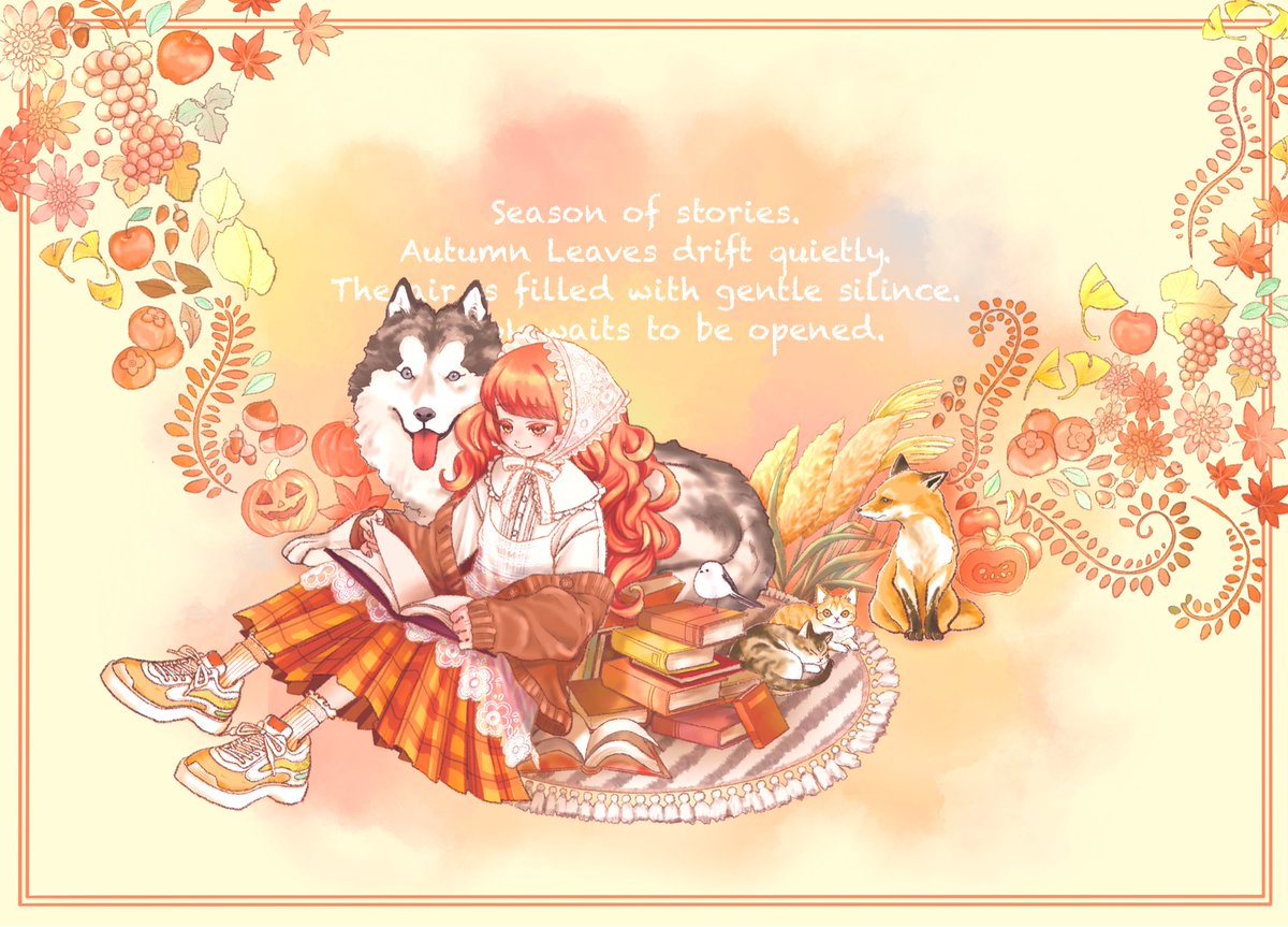 fuku927's tweet image. #つくしのブックカバー展制作中