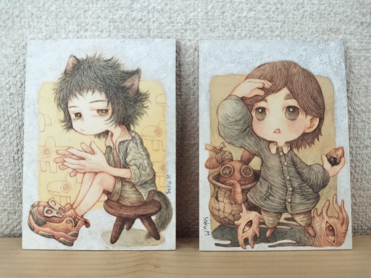 jigarunza's tweet photo. ARTs*LABoさんの「UnTitled 01」に参加します、というブログを書きました。作品の詳細紹介や値段を公開しています。
もっと色々書こうと意気込んでいたのですが、何だか力尽きてしまった（のとこれから家事をしないとならない）ので、また後日。 https://t.co/jPeb7vjwEQ https://t.co/6XgspHkfGC