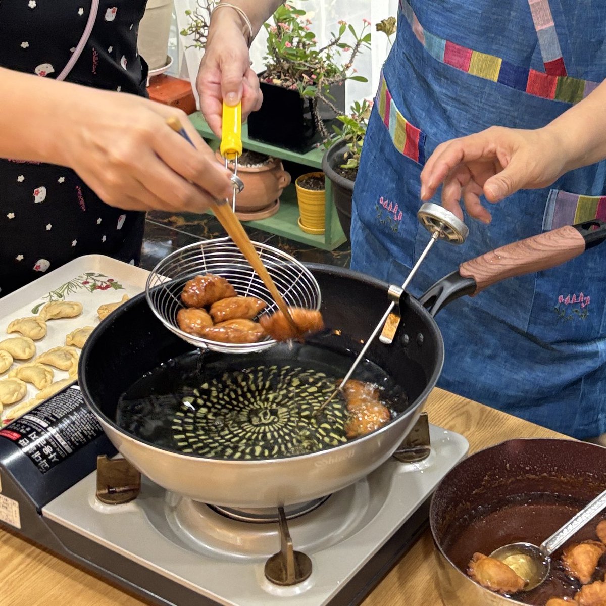 今回は韓菓作りまで体験させて頂けて、充実の旅でした😊