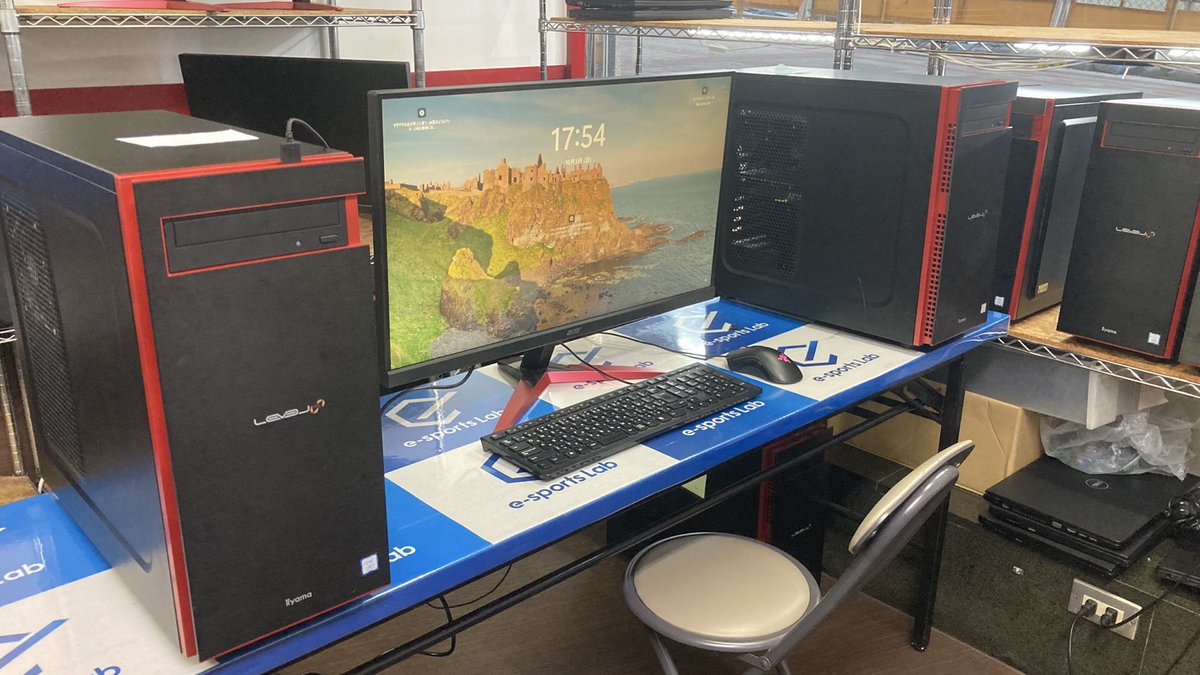 eSportsLab_oki's tweet photo. 【間もなく終了⏰】
e-sportsLab売り尽くし閉店セール🉐

https://t.co/hQKW45ox05

中古ゲーミングPCもございます‼
60,000円～120,000円（税込）のスペックで
ご用意しています🖥

すぐに動作確認もできますので
お気軽にお声掛け下さい💨 https://t.co/WrbVjmoyve