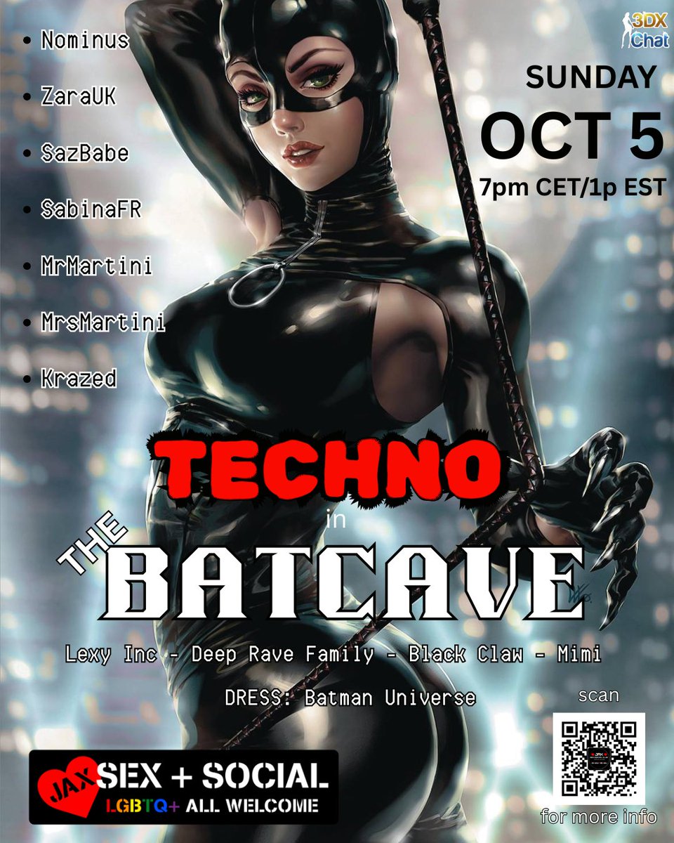 9pm Cet tonight "MEOW" 💋🎶🎧💋   #3dxchat #3dxchatlife #3dxchatgame #3dxgirl #3dxchatDJ #SazRenn
<a href="/Ayrenn3DXChat/">Ayrenn</a>