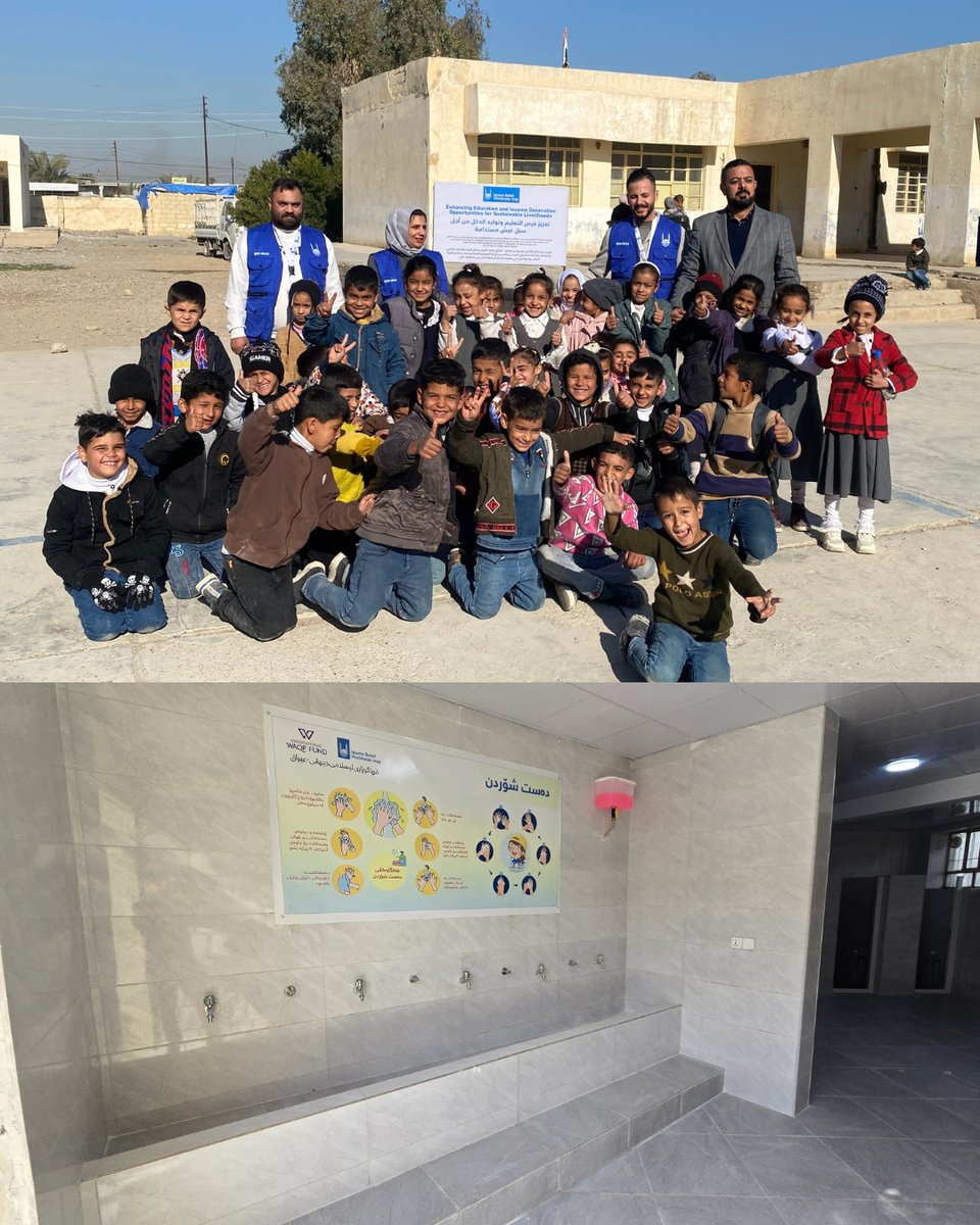 Im Irak hat Islamic Relief Schulen rehabilitiert, Lehrer und Lehrerinnen geschult und mit modernen Materialien ausgestattet. Heute sagen wir DANKE an alle, die mit Leidenschaft die nächste Generation fördern!