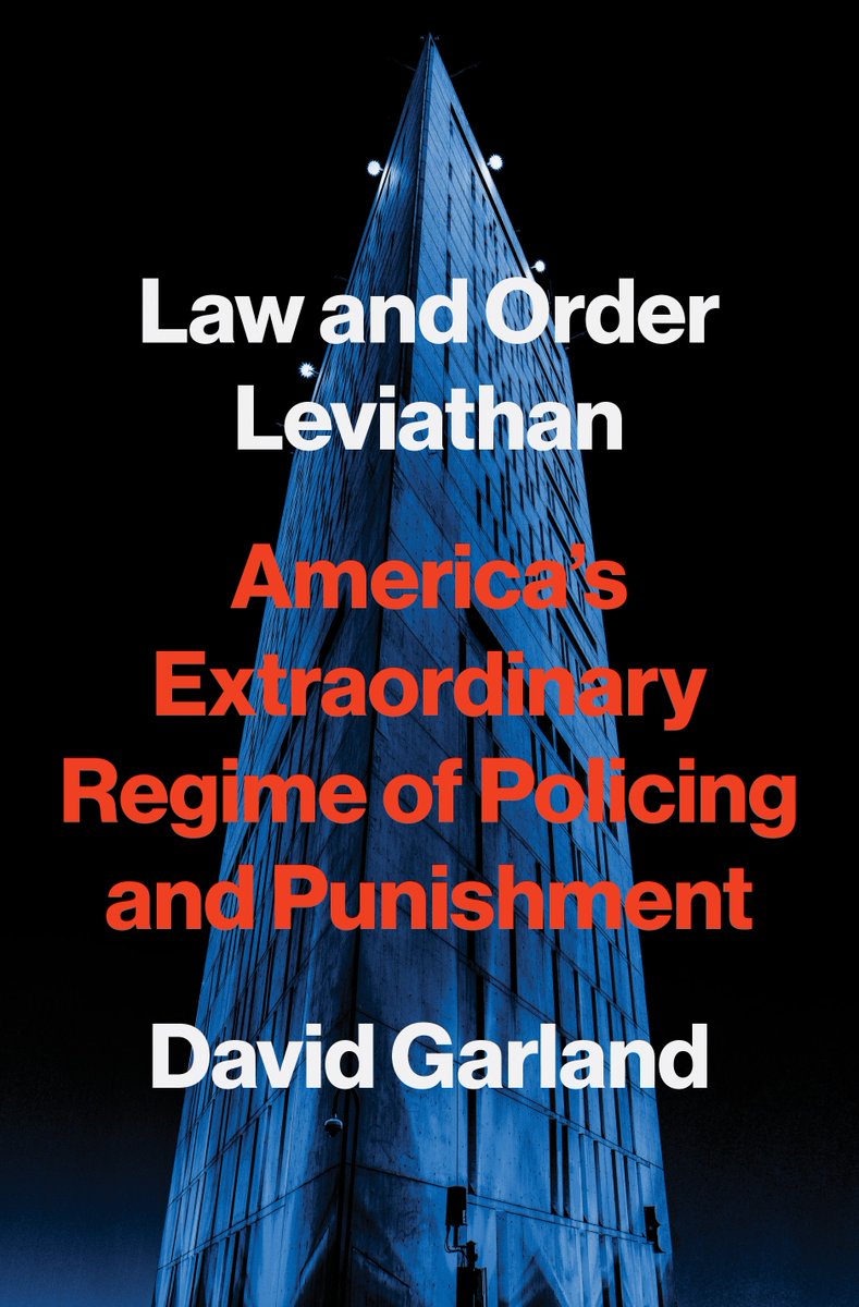 CLS_Cardiff's tweet image. New Meet the Book Author blog added to website:

Law and Order Leviathan: America’s Extraordinary Regime of Policing and Punishment by David Garland.

Read here 👇
centreoflawandsociety.co.uk/2025/10/05/law…