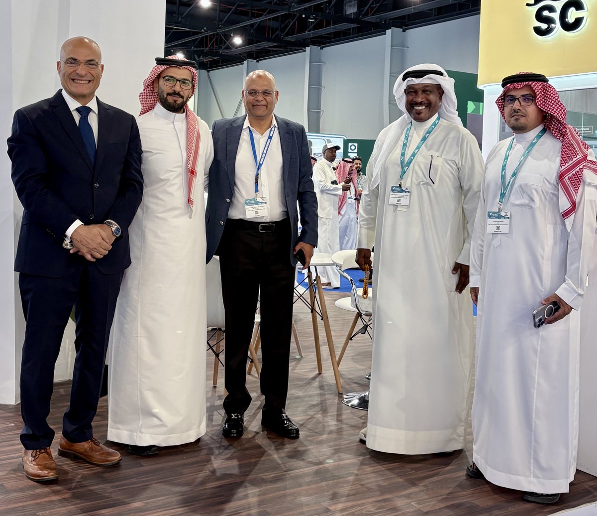 3camelsms's tweet image. Great to connect with the leadership team of   Faisal M. Higgi &amp;amp; Associates Co. Ltd. during the exhibition.

@FaisalMHiggi 

#MaritimeInnovation 
#LogisticsFuture
#المعرض_البحري_السعودي
#الظهران
#الخدمات_البحرية
#SaudiVision2030
#SaudiMaritimeExpo