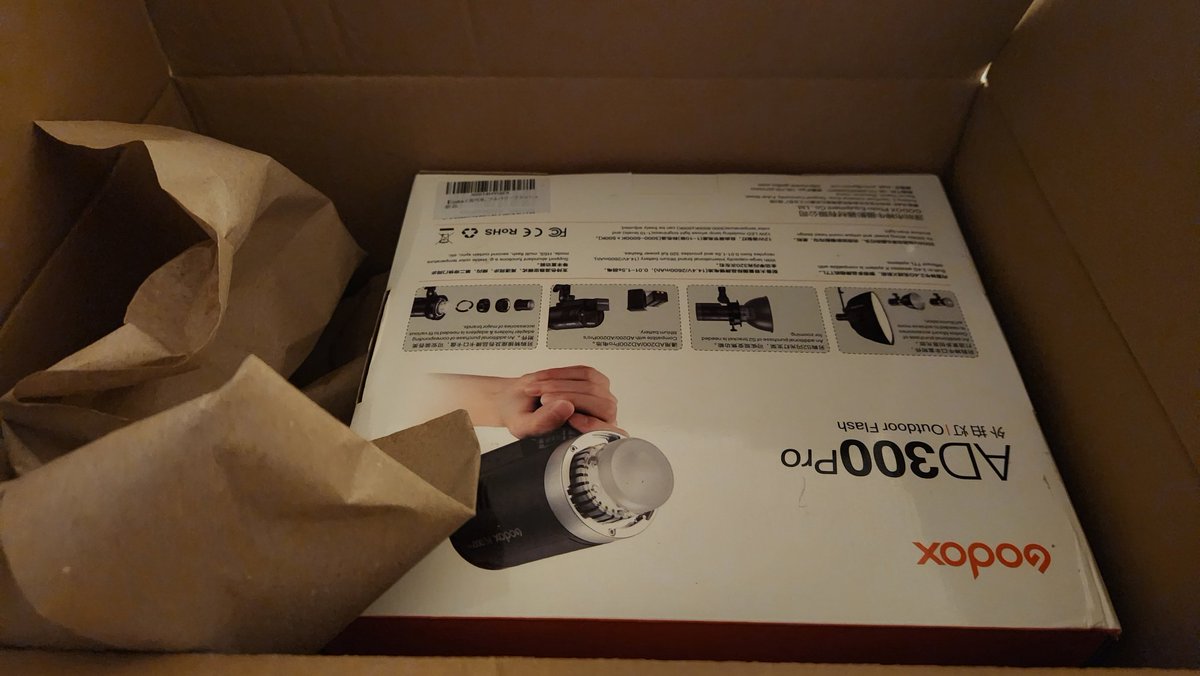 Neneet0323's tweet image. (　・ω・)初ad300
#godox
#ad300