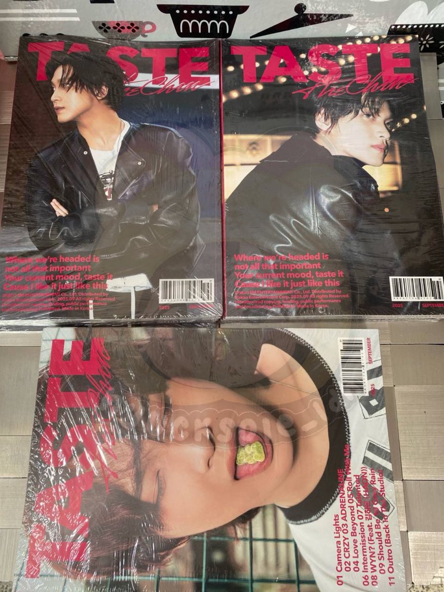 🌻#hyucksole_update

re: HAECHAN TASTE ALBUMS

— another 15 sets of full spread ver arrived at my kr add. but still waiting for 20+ sets and 40+ tin case ver from ALLMD 🥲 rest assured that me and my proxy are emailing them for updates all the time 🙏🏻